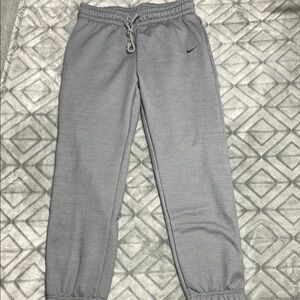 Nike Gray Sweatpants Elastic Waistband Joggers